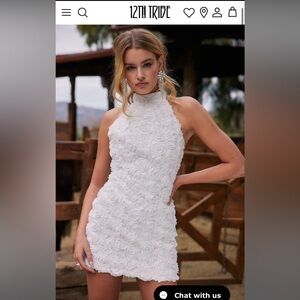 12th Tribe Halter Bridal Dress